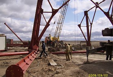 Реконструкция шахты "Клетевая" в Гае